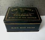 nugget boot polish blik (nugget polish company), Verzamelen, Blikken, Ophalen of Verzenden, Gebruikt, Overige, Overige merken
