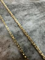 Prachtige 14k gouden koningsketting | 65 cm, Sieraden, Tassen en Uiterlijk, Kettingen, Ophalen of Verzenden, Zo goed als nieuw