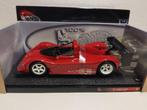 Ferrari 333 SP rood hot Wheels metal 1:18 KRD, Ophalen of Verzenden, Zo goed als nieuw, Auto, Hot Wheels
