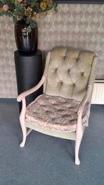 Leuke brocante stoel, brocante fauteuil,, Huis en Inrichting, Fauteuils, Ophalen, Gebruikt, Minder dan 75 cm, 50 tot 75 cm