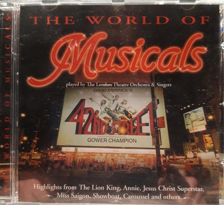 The World of musicals highlights van Miss Saigon Night Fever, Cd's en Dvd's, Cd's | Filmmuziek en Soundtracks, Zo goed als nieuw
