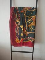 Vintage Sjaal met uniek motief, Onbekend, Verzenden, Zo goed als nieuw, Sjaal
