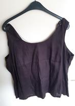 Nieuwe mouwloze top blouse Sixth Sense met kraaltjes op rug, Bruin, Maat 46/48 (XL) of groter, Ophalen of Verzenden, Zonder mouw