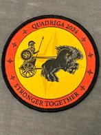 Embleem NATO oefening Quadriga 2024, Verzenden, Landmacht, Nederland, Embleem of Badge