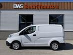 Nissan E-NV200 Business 109pk / volledig electrisch / rijkla, Gebruikt, Huisgarantie, Met garantie (alle), Wit