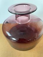 Paarse glazen vaas - PTMD Collection, Ophalen, Overige kleuren, Nieuw, Glas