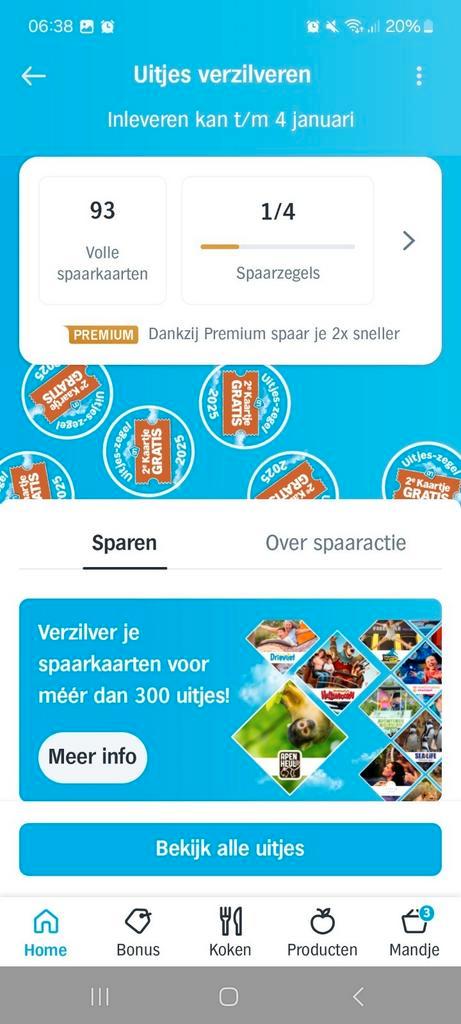 AH Uitjeszegels, Tickets en Kaartjes, Kortingen en Cadeaubonnen