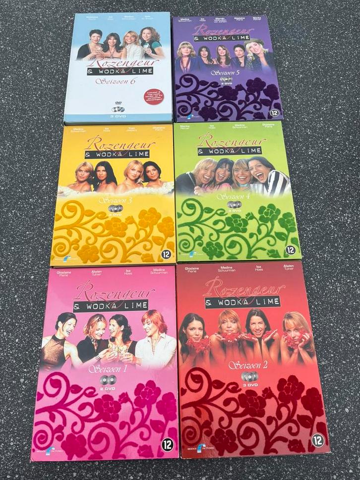 Rozengeur & Wodka Lime - Seizoen 1 tm 6 !!, Cd's en Dvd's, Dvd's | Tv en Series, Zo goed als nieuw, Ophalen of Verzenden