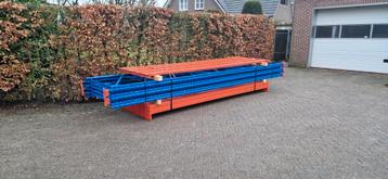 15 meter palletstelling zo goed als nieuw 1 jaar oud beschikbaar voor biedingen