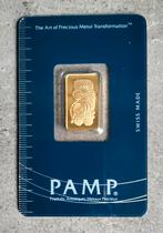 5 Gram Goudbaar Pamp Suisse - Gecertificeerd in blister., Verzenden, Goud