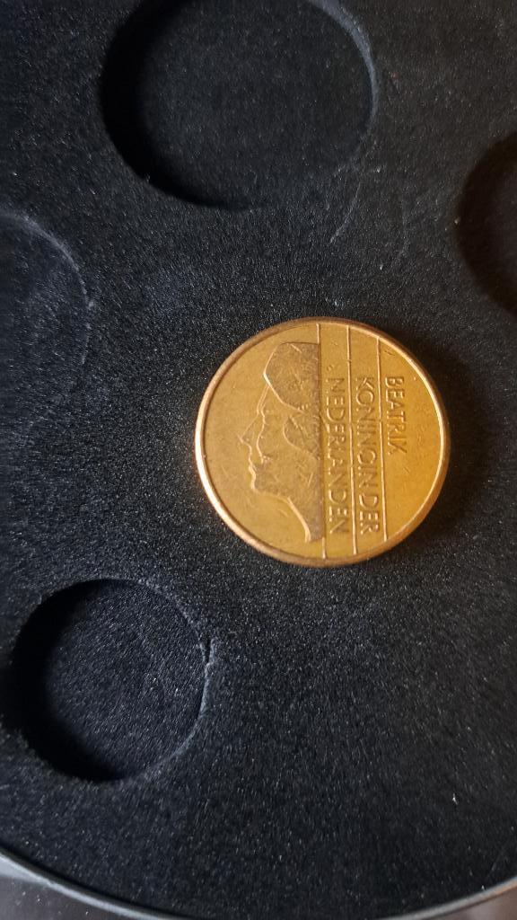 5 Gulden munt 1989 (Z263-29), Ophalen of Verzenden, Koningin Beatrix, 5 gulden, Losse munt