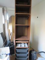 Ikea pax kast donker bruin houtlook met spiegel deur, Ophalen, 200 cm of meer, 50 tot 100 cm, 50 tot 75 cm