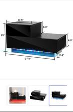2 Slaapkamer Dressoir with remote operated LED lights., Huis en Inrichting, Ophalen, 70 cm of minder, Zwart, 190 cm of minder