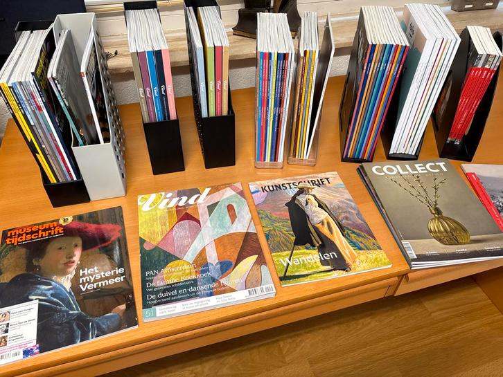 Collectie Tijdschriften Kunst & Cultuur Vind Kunstschrift, Boeken, Tijdschriften en Kranten, Zo goed als nieuw, Overige typen