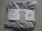 Nieuwe grijze pyjama top dames maat M korte mouw., Kleding | Dames, Pyjama's, Ophalen of Verzenden, Nieuw, Maat 38/40 (M)