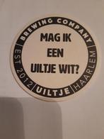 Bierviltje:Uiltje 3 Haarlem, Verzamelen, Biermerken, Nieuw, Viltje(s), Overige merken, Ophalen of Verzenden