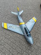 Gigantische 90mm edf f86 sabre met remkleppen en retracts, Ophalen, Elektro