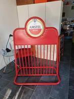 Mooi retro Amstel bier fietsenrek, Ophalen, Zo goed als nieuw