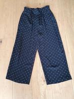 Zwarte Zara broek met witte stippen XS., Kleding | Dames, Ophalen of Verzenden, Zo goed als nieuw, Maat 34 (XS) of kleiner, Lang