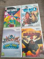 Nintendo Wii Games o.a Ice Ace, Skylander, just dance etc, Vanaf 7 jaar, Zo goed als nieuw, Verzenden