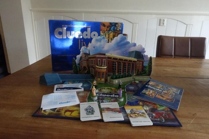 Elektronisch Sprekend Cluedo Live voor 2 tot 4 spelers, Hobby en Vrije tijd, Gezelschapsspellen | Bordspellen, Zo goed als nieuw
