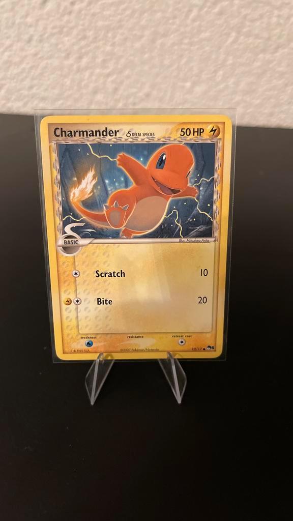 Charmander - Pop Series 5 - 10/17, Hobby en Vrije tijd, Verzamelkaartspellen | Pokémon, Gebruikt, Losse kaart, Ophalen of Verzenden