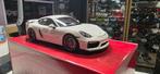 Porsche Cayman GT4 White 1/18 Gt-Spirit, Hobby en Vrije tijd, Modelauto's | 1:18, Ophalen of Verzenden, Zo goed als nieuw, Auto