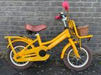 SuperSuper Cooper Bamboo 12 inch Kinderfiets Meisjes Geel, Fietsen en Brommers, Ophalen, Zo goed als nieuw, Minder dan 16 inch