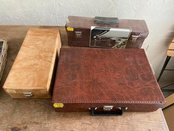 3 splinternieuwe Cassette bandjes koffers cassette tapes beschikbaar voor biedingen