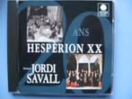 20 jaar Hespérion XX, Jordi Savall, Cd's en Dvd's, Ophalen of Verzenden, Middeleeuwen en Renaissance, Zo goed als nieuw, Overige typen