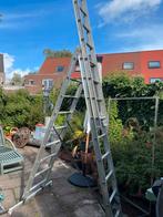 altrex lader 3 x 9 trede, Doe-het-zelf en Verbouw, Ladders en Trappen, Ophalen of Verzenden, Zo goed als nieuw, 4 meter of meer