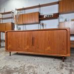 Dyrlund vintage jaren 60 teak sideboard, wandkast, tv meubel, Ophalen, Gebruikt, Scandinavisch, johannes andersen Silkeborg, H.p Hansen tv kast
