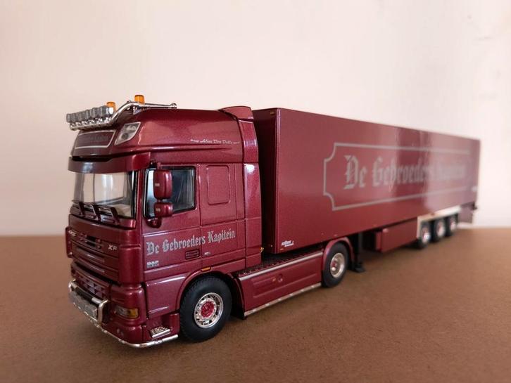 Wsi Daf De Gebroeders Kapitein, Hobby en Vrije tijd, Modelauto's | 1:50, Zo goed als nieuw, Bus of Vrachtwagen, Wsi, Ophalen of Verzenden