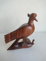 Vintage! Prachtige vogel hout handgemaakt Bali, Antiek en Kunst, Kunst | Beelden en Houtsnijwerken, Ophalen of Verzenden