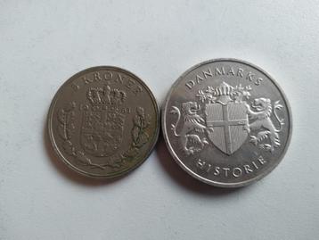 ❤️ Denemarken Penning christian 4 1644 5 KRONER 1961 zilver beschikbaar voor biedingen