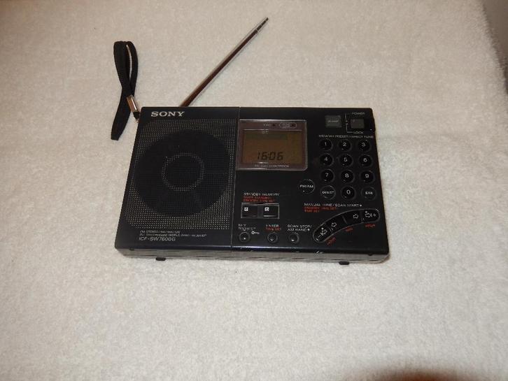 SONY Wereldontvanger, Audio, Tv en Foto, Radio's, Gebruikt, Wereldontvanger, Ophalen of Verzenden