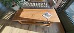 salontafel driftwood / barnwood tafel 160x60x46,volkern hout, Huis en Inrichting, Tafels | Salontafels, Ophalen, Gebruikt, Driftwood / barnwood