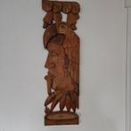 Houtsnijwerk 93 cm x 26 cm Brazilië., Ophalen of Verzenden, Zo goed als nieuw