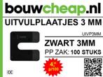 UITVULPLAATJES IN ZAKJES A 100 STUKS BOUWCHEAP, Ophalen of Verzenden, Nieuw, Overige materialen