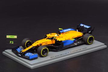 ✅ Lando Norris 1:43 1e Podium 2020 Mclaren Spark S6469 F1 beschikbaar voor biedingen