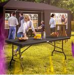 Campingtafel tuintafel eettafel klaptafel 183cm GRTS BZRGD!, Caravans en Kamperen, Verzenden, Nieuw, Campingtafel