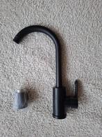 Gloednieuwe kraan ZWART RVS, Doe-het-zelf en Verbouw, Sanitair, Ophalen of Verzenden, Nieuw, Rvs, Kraan