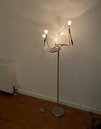 Staande rvs design lamp, 150 tot 200 cm, Zo goed als nieuw, Ophalen