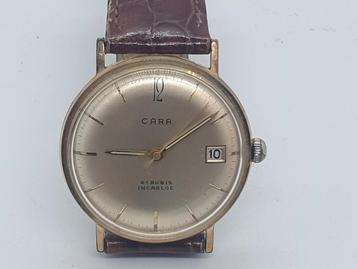 Vintage Cara Herenhorloge Jaren 60 beschikbaar voor biedingen