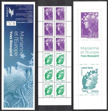 Y&T C1535 Carnet de timbres Marianne et l'Europe - Yves Beau beschikbaar voor biedingen