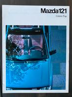 Mazda 121Cabrio Top folder 1987, Boeken, Auto's | Folders en Tijdschriften, Ophalen of Verzenden, Zo goed als nieuw, Mazda