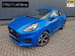 Ford Puma 1.0 EcoBoost Hybrid 125PK ST-Line NIEUW MODEL, 12 maanden, Blauw, 3 cilinders, SUV of Terreinwagen