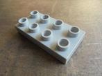 Lego Duplo Plate 2x4x0,5 (zie foto's) 12, Ophalen of Verzenden, Gebruikt, Losse stenen, Duplo