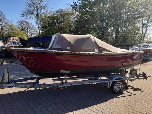 Antaris Adria 520 met 15 pk 4-tact Honda, Watersport en Boten, Sloepen, Gebruikt