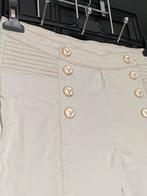 Josh V jeans hoge taille slim fit broek decoratieve steken, Wit, Ophalen of Verzenden, Zo goed als nieuw, W28 - W29 (confectie 36)